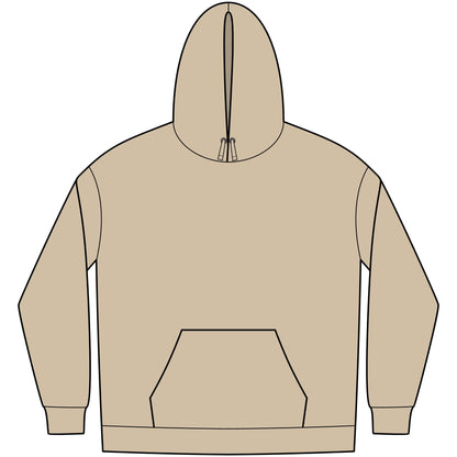 Fleece Hoodie Japan Wave Stylish Design