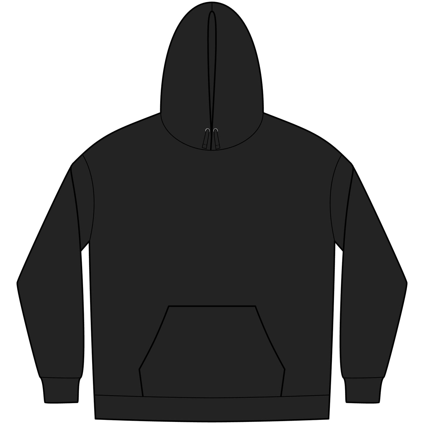 Fleece Hoodie Japan Wave Stylish Design