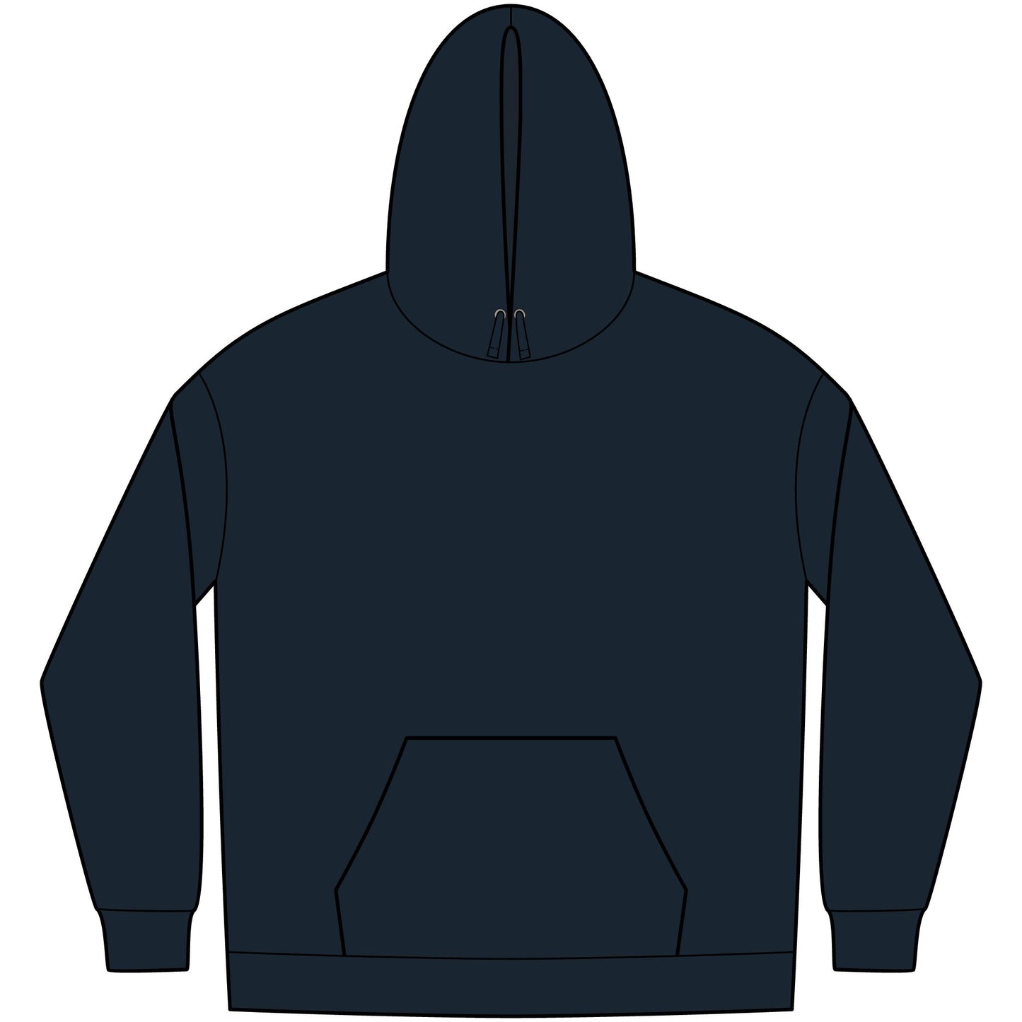 Fleece Hoodie Japan Wave Stylish Design