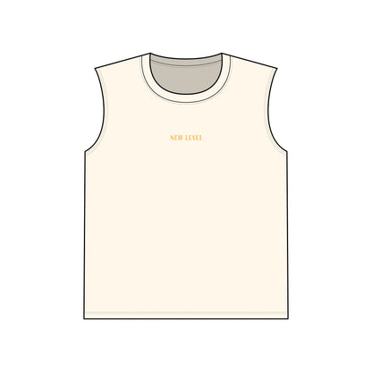 Unisex Muscle Tank - "New Level" with Japanese Quote Design