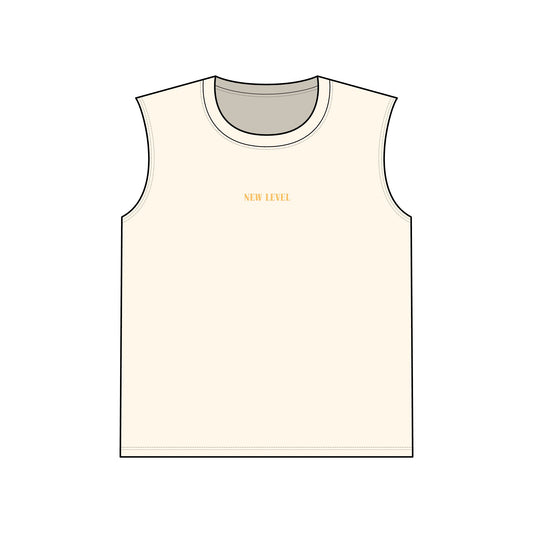 Unisex Muscle Tank - "New Level" with Japanese Quote Design