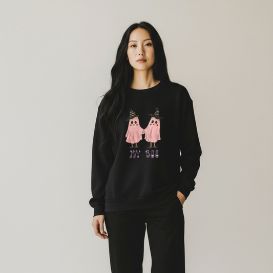 Ghost Boo Unisex Crewneck Sweatshirt