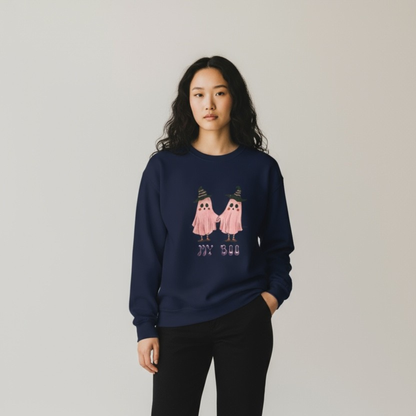 Ghost Boo Unisex Crewneck Sweatshirt