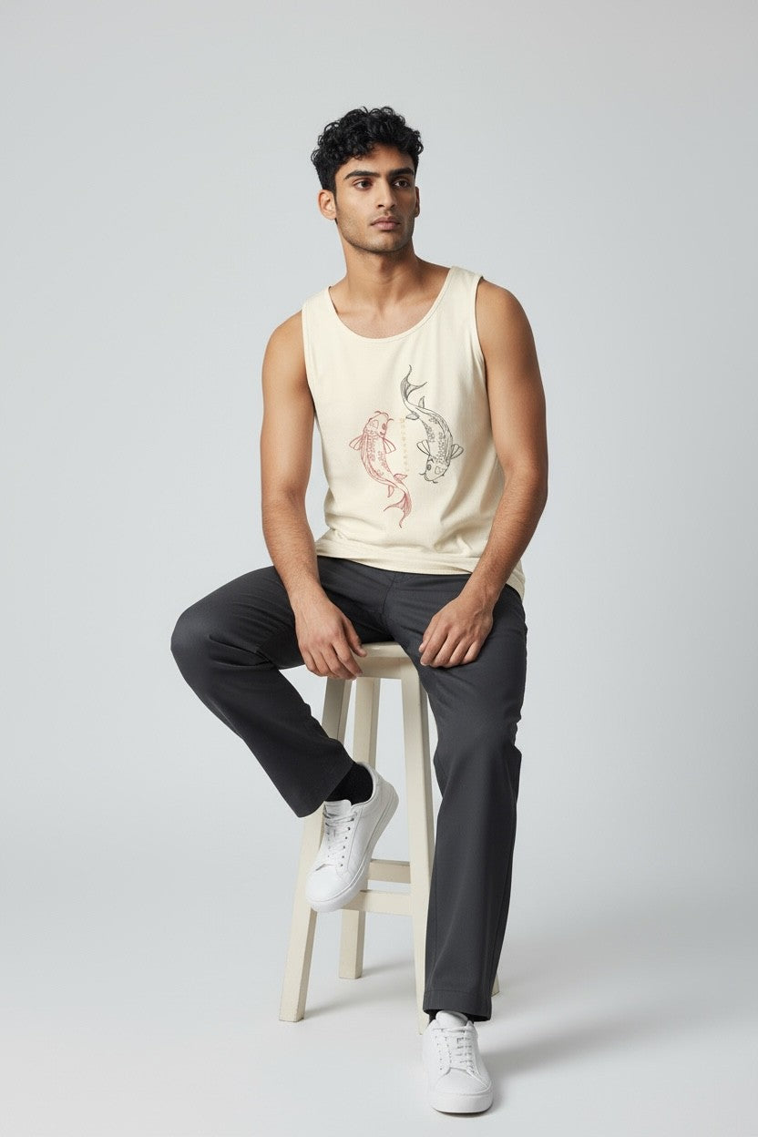 Garment-Dyed Tank Top