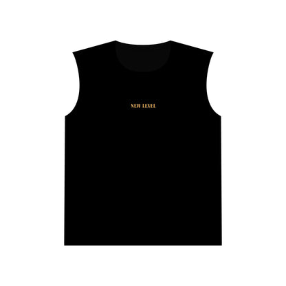 Unisex Muscle Tank - "New Level" with Japanese Quote Design