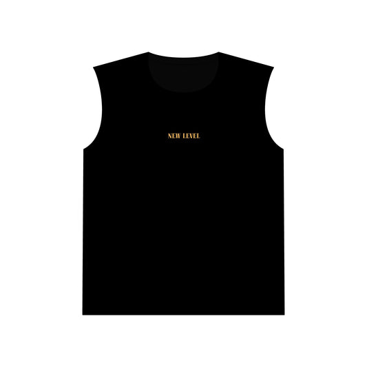 Unisex Muscle Tank - "New Level" with Japanese Quote Design